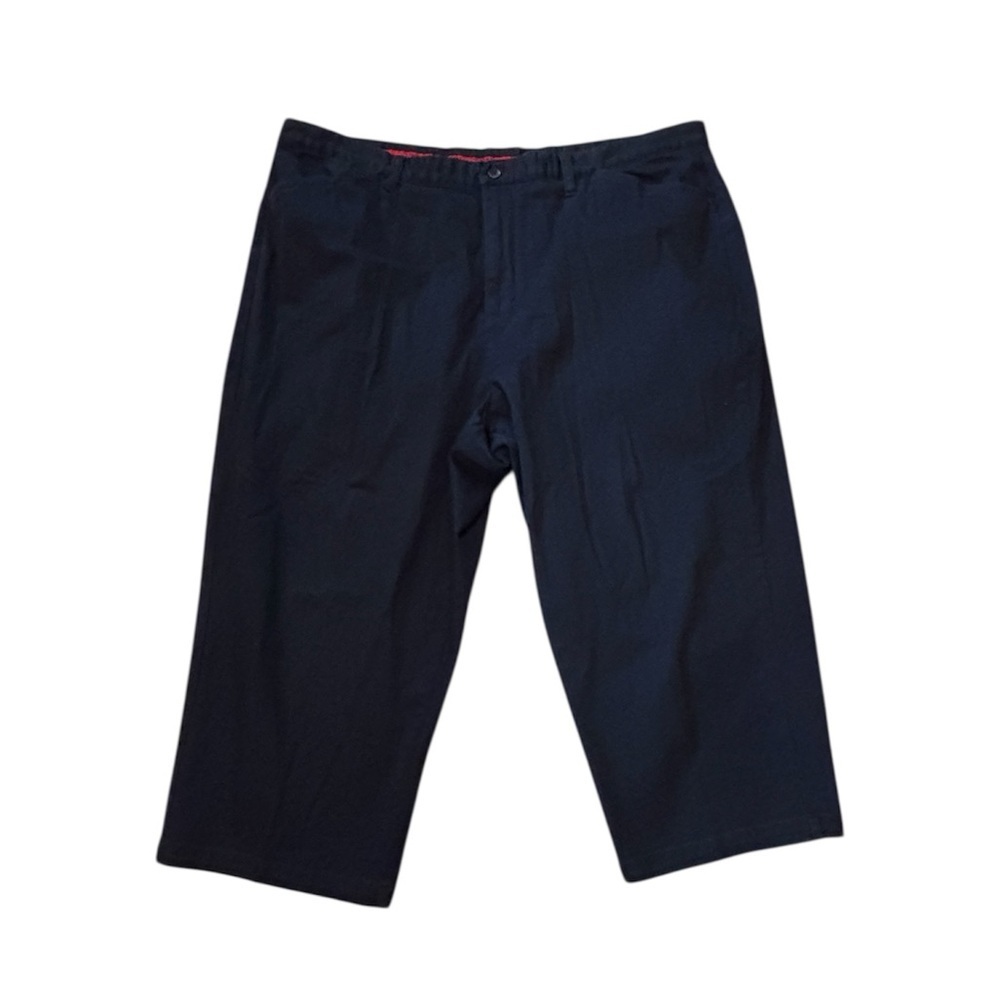 CJ Banks Women’s Navy Stretch Capris Size 22W